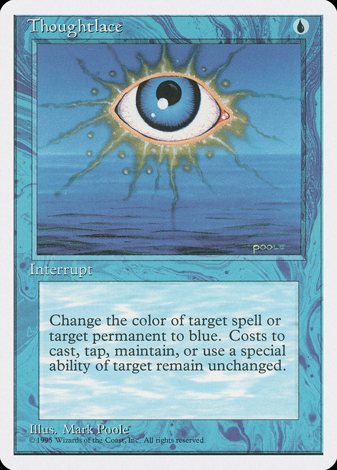 Magic: The Gathering - Thoughtlace - Fourth Edition