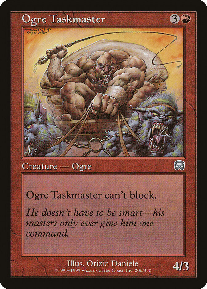 Magic: The Gathering - Ogre Taskmaster - Mercadian Masques
