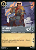 Lorcana - Li Shang - Imperial Captain - Fabled