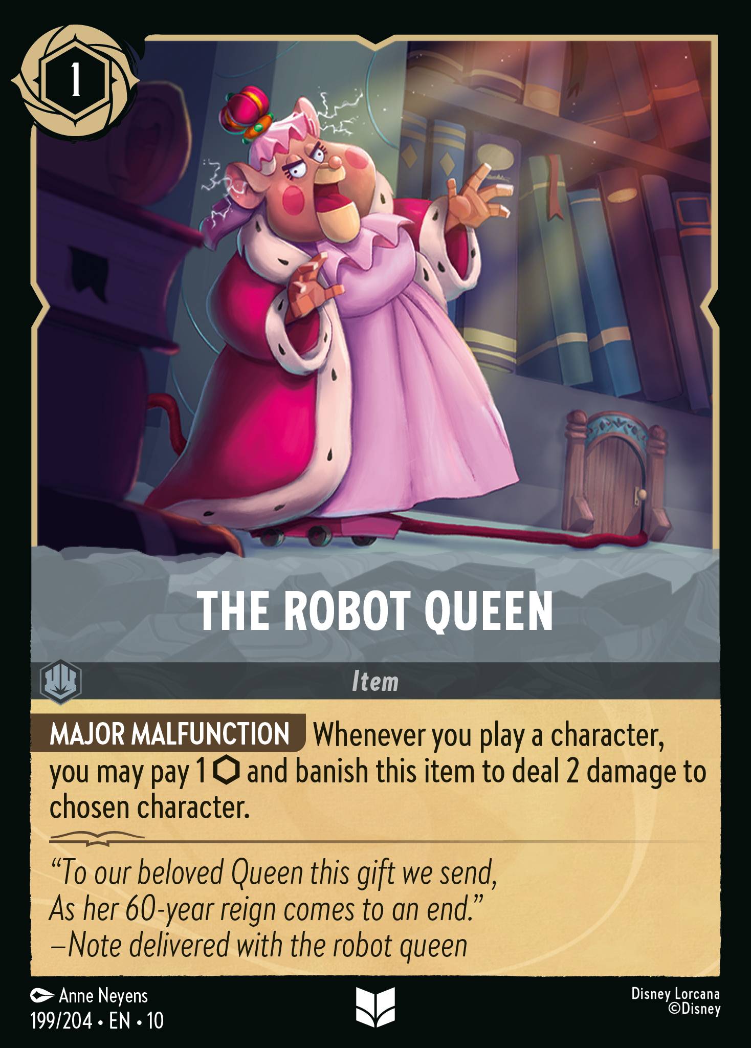 Lorcana - The Robot Queen - Whispers in the Well