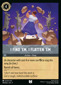 Lorcana - I Find 'Em, I Flatten 'Em - Fabled