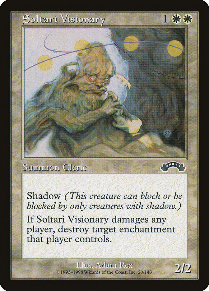 Magic: The Gathering - Soltari Visionary - Exodus