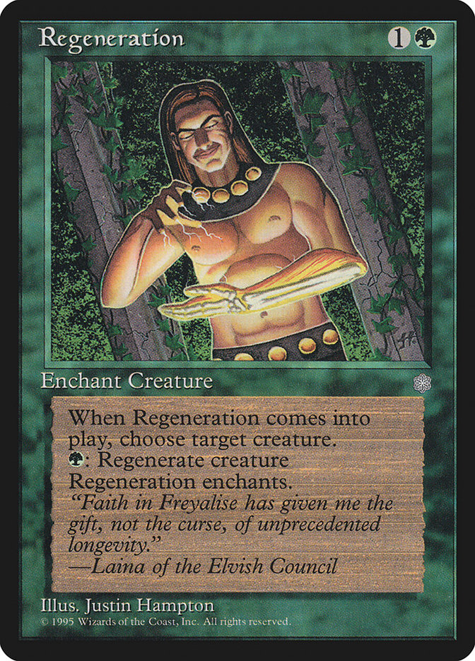 Magic: The Gathering - Regeneration - Ice Age