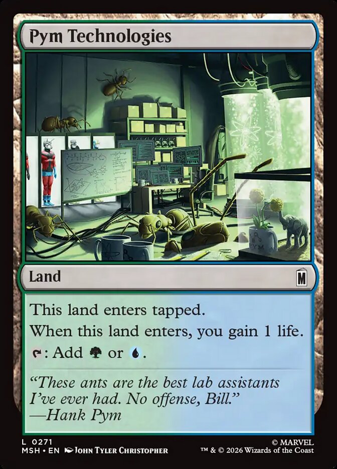 Magic: The Gathering - Pym Technologies - Marvel Super Heroes