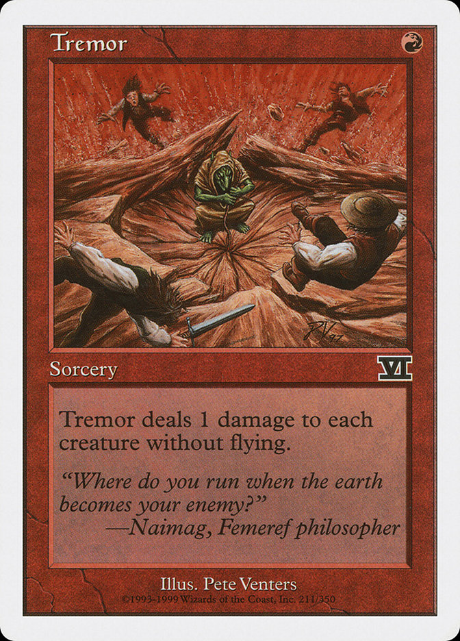 Magic: The Gathering - Tremor - Sixth Edition