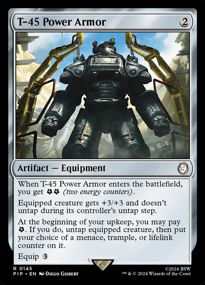 Magic: The Gathering - T-45 Power Armor - Fallout