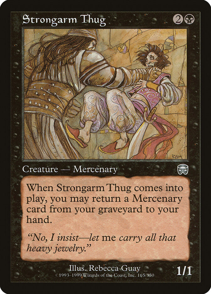Magic: The Gathering - Strongarm Thug - Mercadian Masques