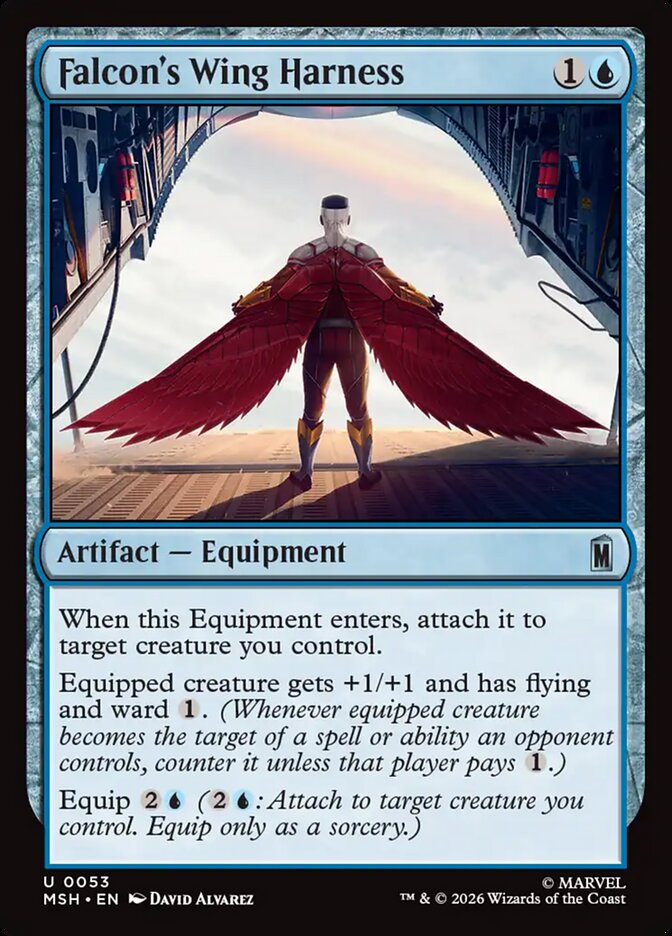 Magic: The Gathering - Falcon's Wing Harness - Marvel Super Heroes