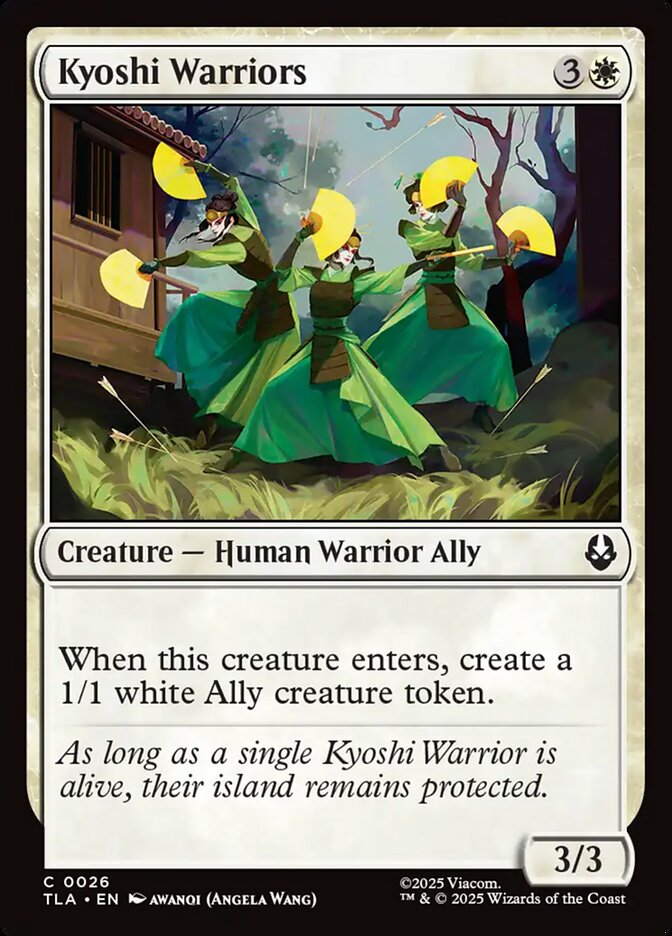 Magic: The Gathering - Kyoshi Warriors - Avatar: The Last Airbender