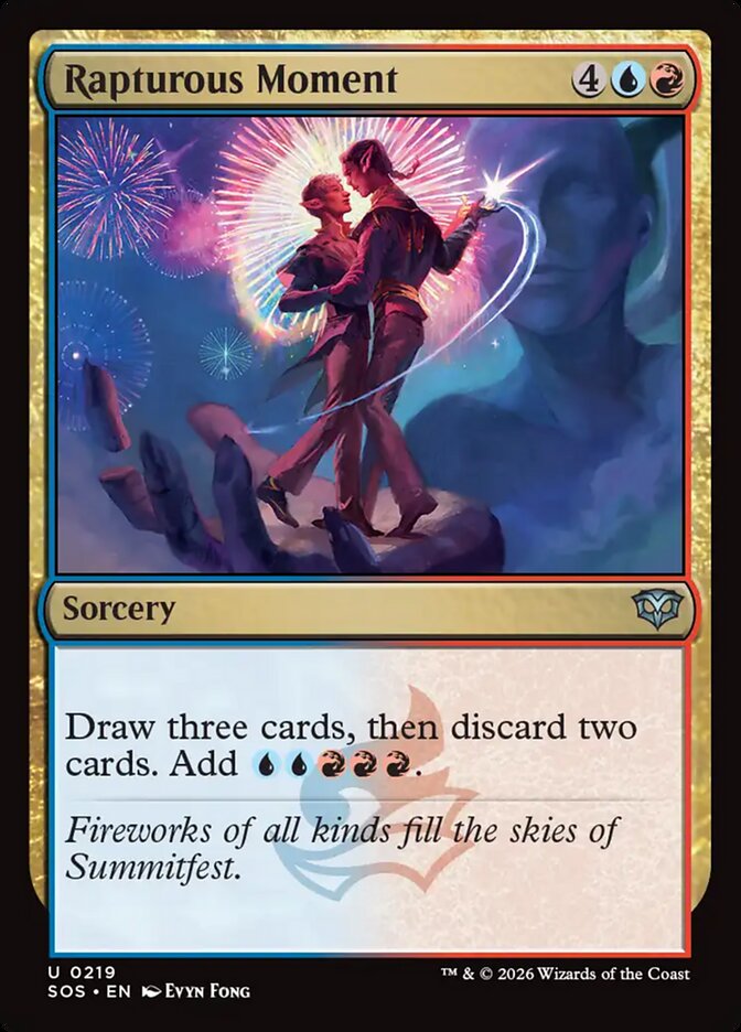 MTG - Rapturous Moment - Secrets of Strixhaven (SOS)