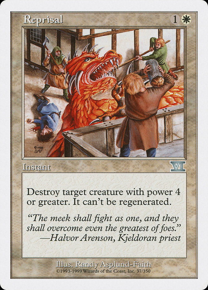 Magic: The Gathering - Reprisal - Sixth Edition