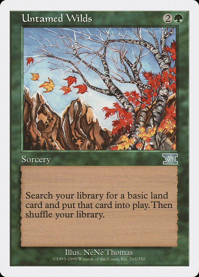 Magic: The Gathering - Untamed Wilds - Sixth Edition