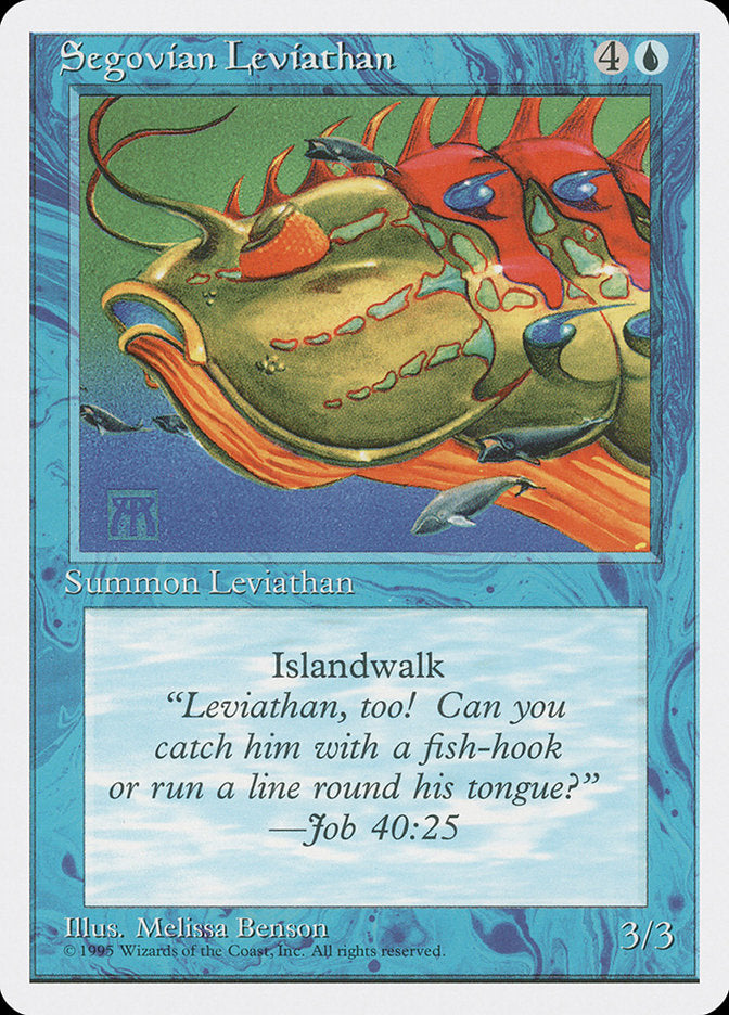 Magic: The Gathering - Segovian Leviathan - Fourth Edition