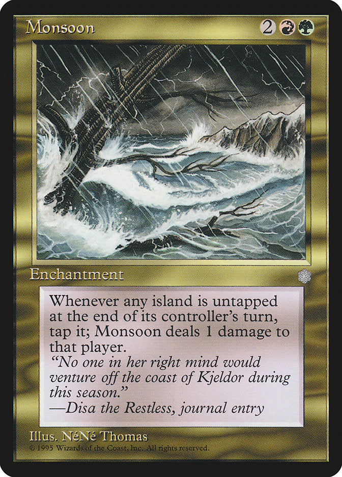 Magic: The Gathering - Monsoon - Ice Age