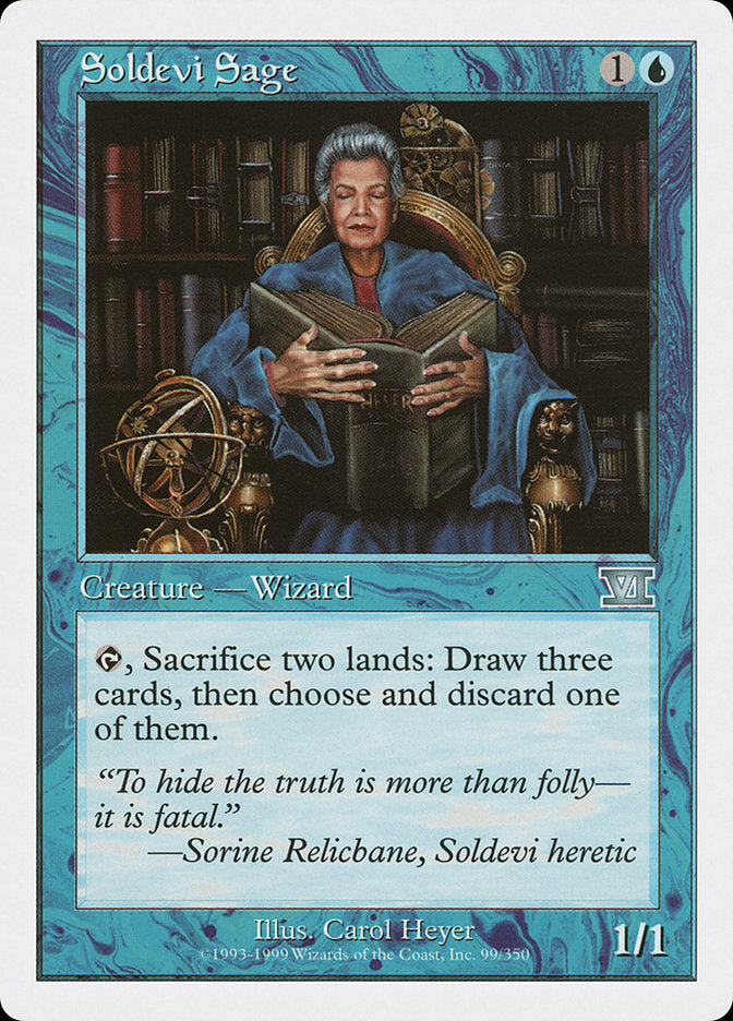 Magic: The Gathering - Soldevi Sage - Sixth Edition