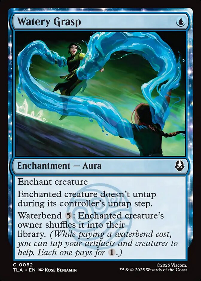 Magic: The Gathering - Watery Grasp - Avatar: The Last Airbender