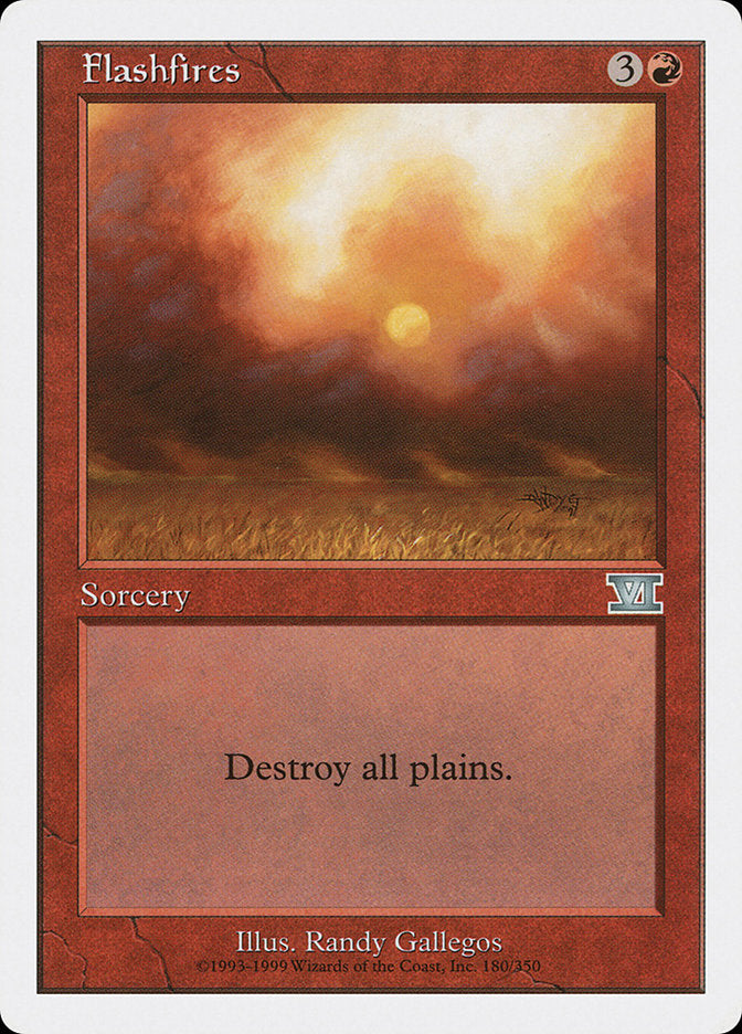 Magic: The Gathering - Flashfires - Sixth Edition