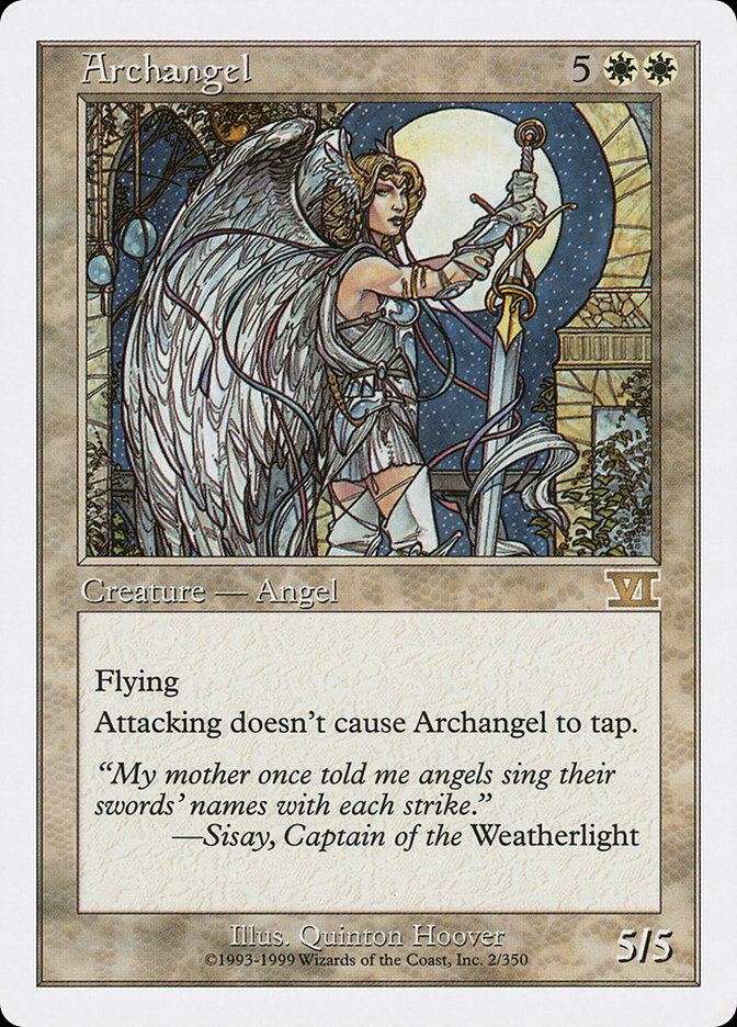 Magic: The Gathering - Archangel - Sixth Edition