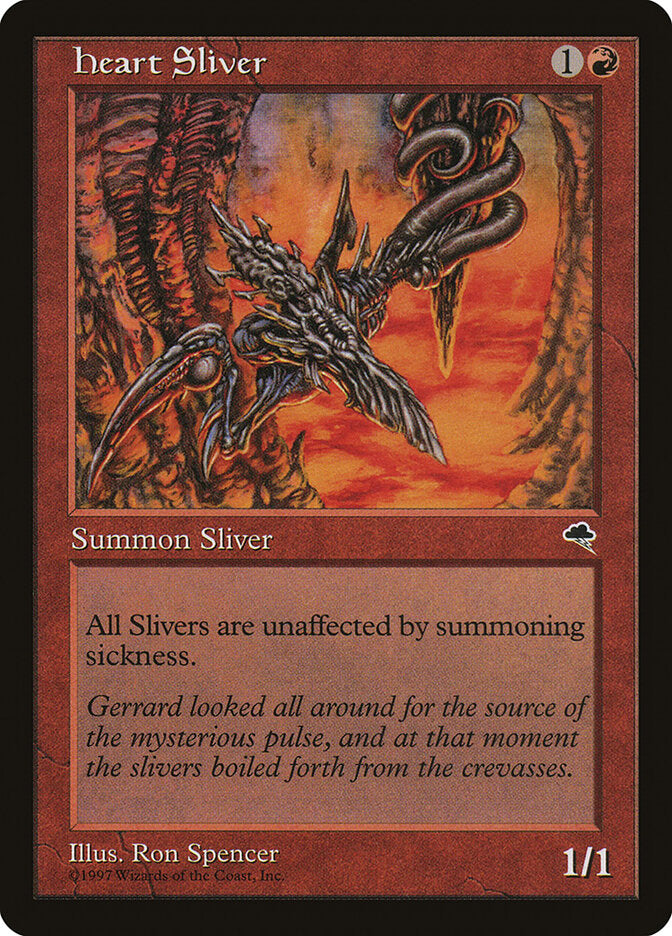 Magic: The Gathering - Heart Sliver - Tempest