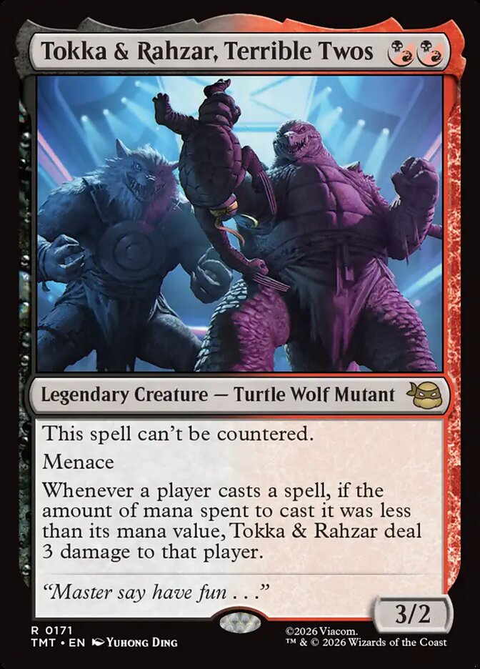 MTG - Tokka & Rahzar, Terrible Twos - Teenage Mutant Ninja Turtles (SOS)