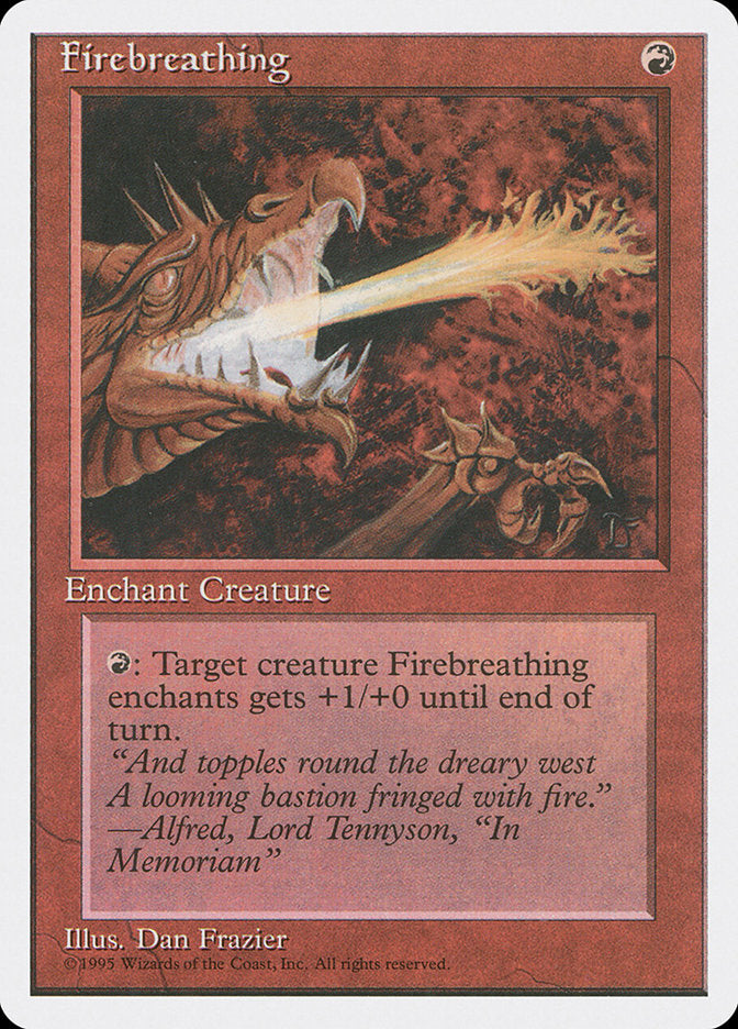 Magic: The Gathering - Firebreathing - Fourth Edition