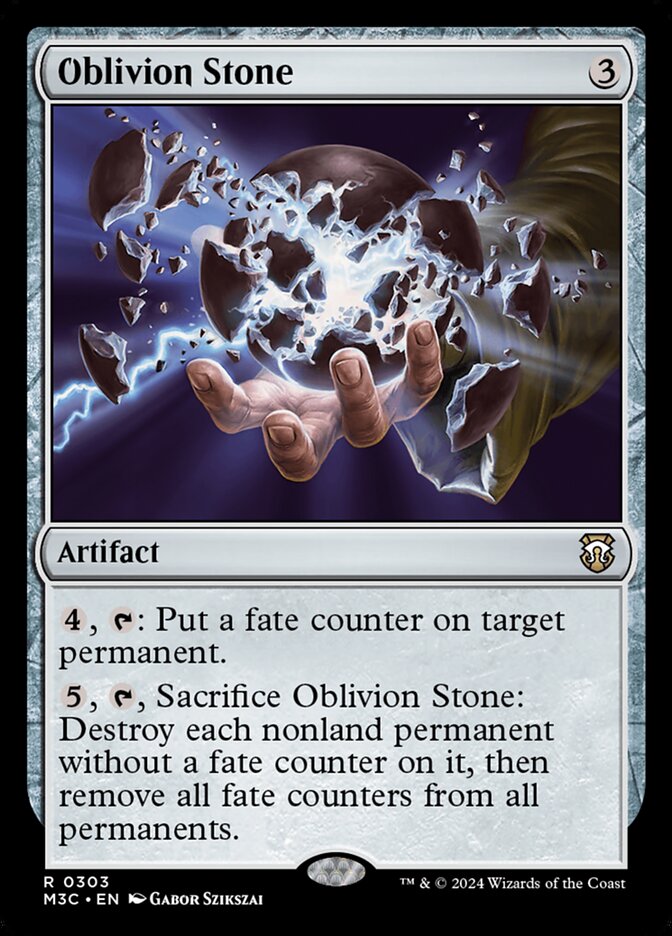 Magic: The Gathering - Oblivion Stone - Modern Horizons 3 Commander