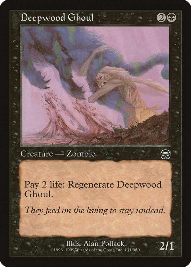 Magic: The Gathering - Deepwood Ghoul - Mercadian Masques