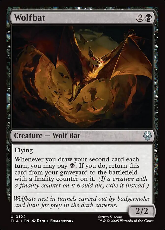 Magic: The Gathering - Wolfbat - Avatar: The Last Airbender
