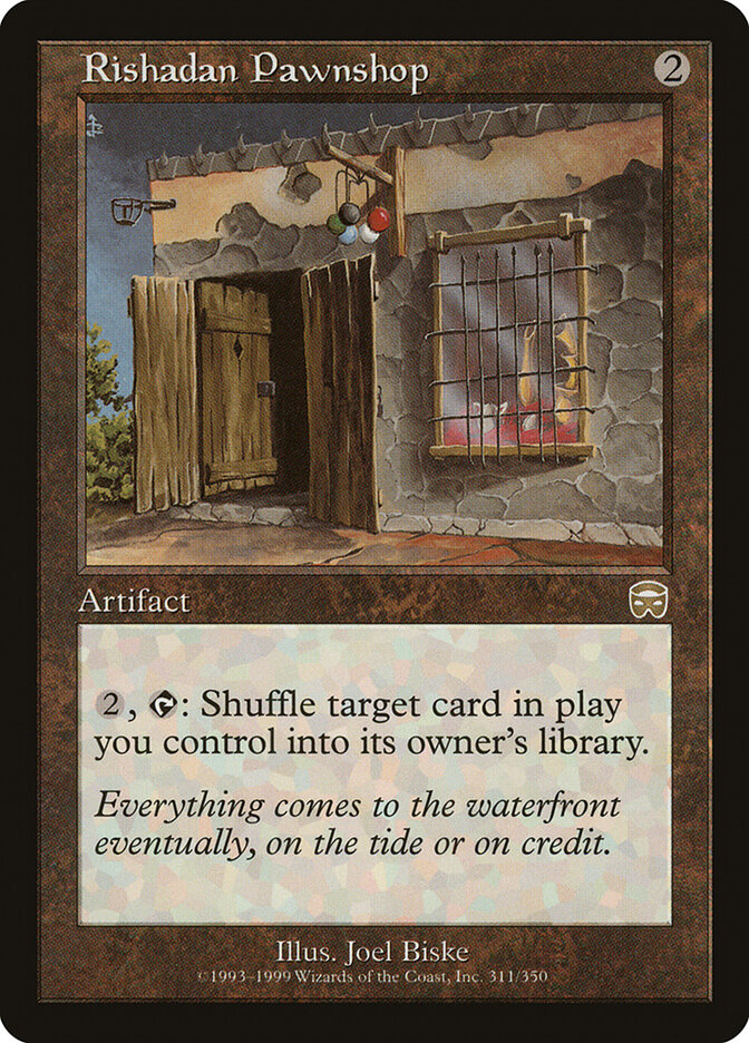 Magic: The Gathering - Rishadan Pawnshop - Mercadian Masques