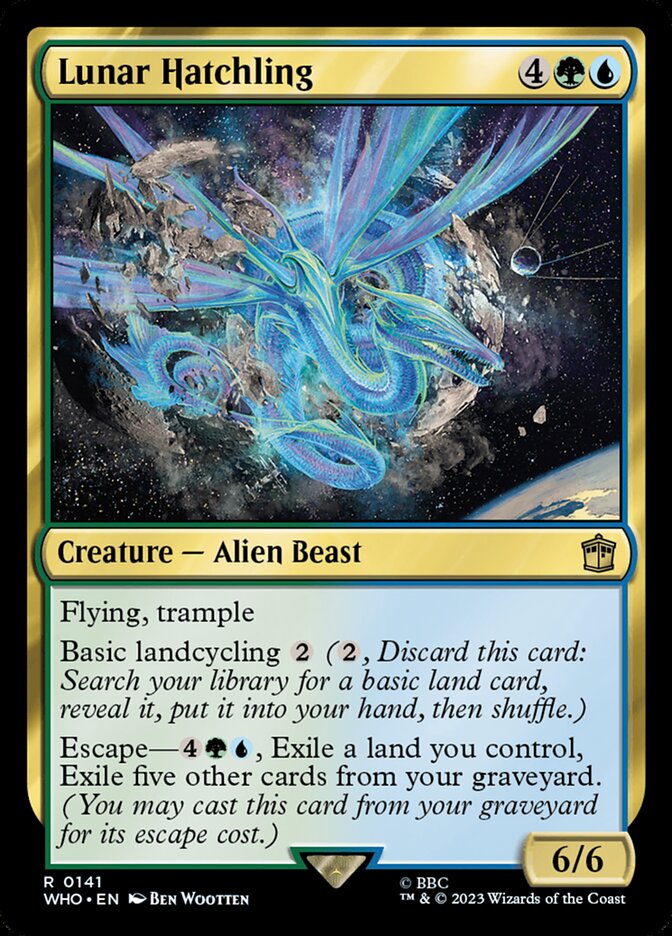 Magic: The Gathering - Lunar Hatchling - Doctor Who