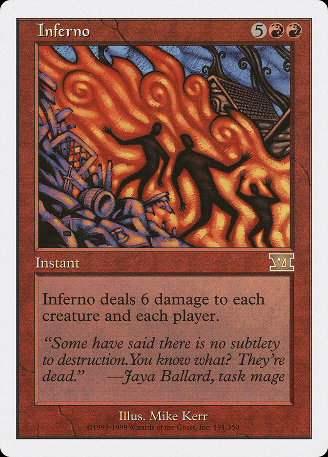 Magic: The Gathering - Inferno - Sixth Edition