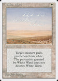 Magic: The Gathering - White Ward - Fourth Edition