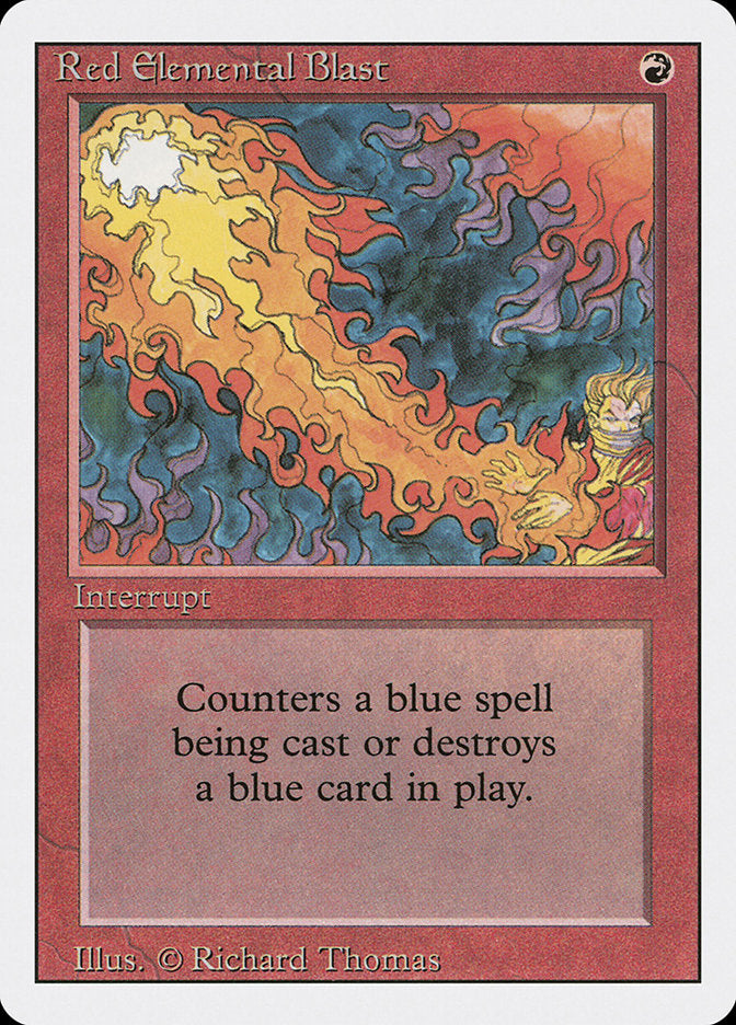Magic: The Gathering - Red Elemental Blast - Revised