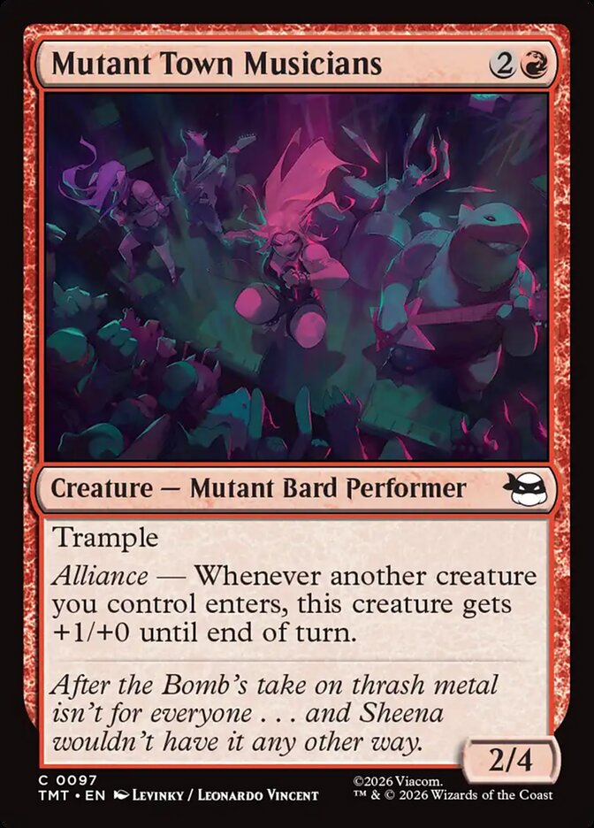 MTG - Mutant Town Musicians - Teenage Mutant Ninja Turtles (SOS)