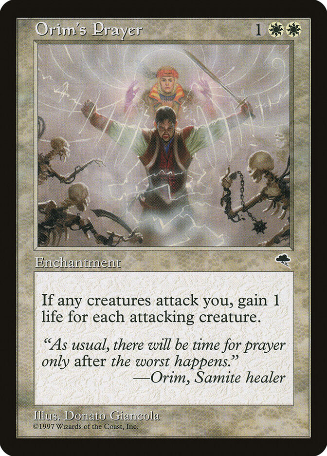 Magic: The Gathering - Orim's Prayer - Tempest