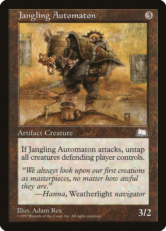 Magic: The Gathering - Jangling Automaton - Weatherlight