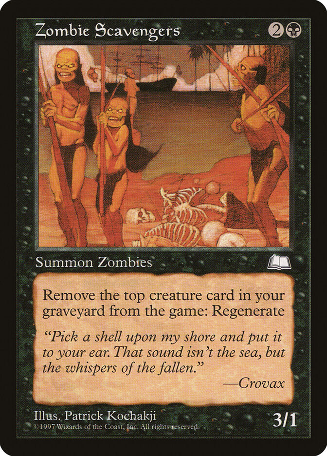 Magic: The Gathering - Zombie Scavengers - Weatherlight