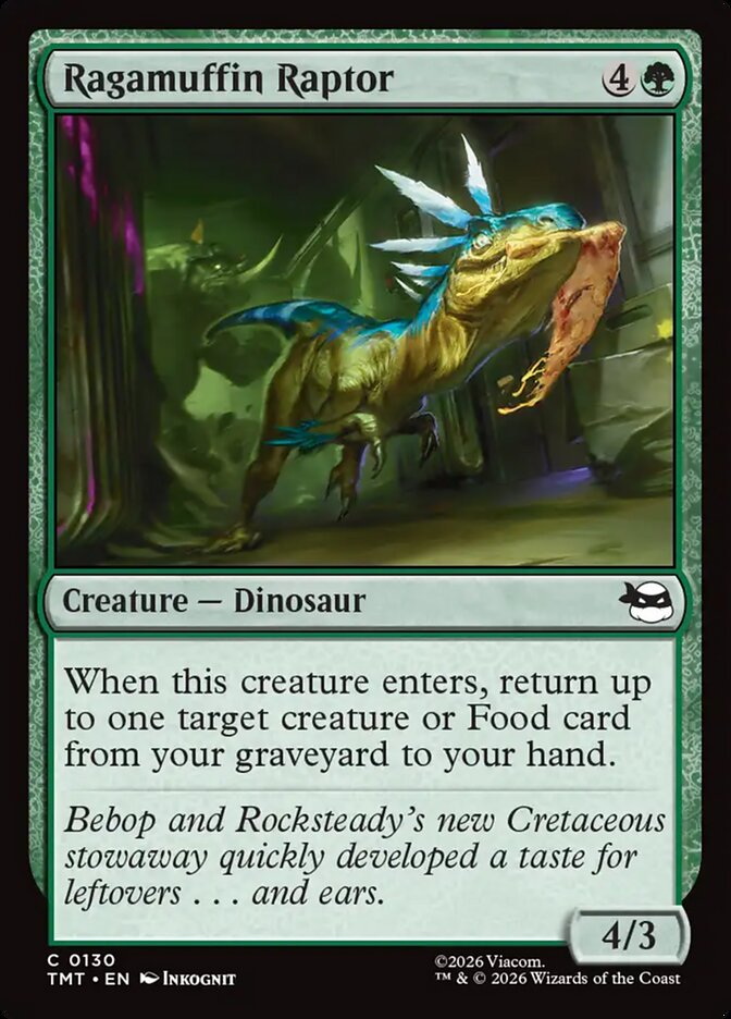 MTG - Ragamuffin Raptor - Teenage Mutant Ninja Turtles (SOS)