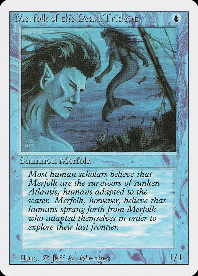 Magic: The Gathering - Merfolk of the Pearl Trident - Revised