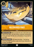 Lorcana - Recovered Page - Whispers in the Well