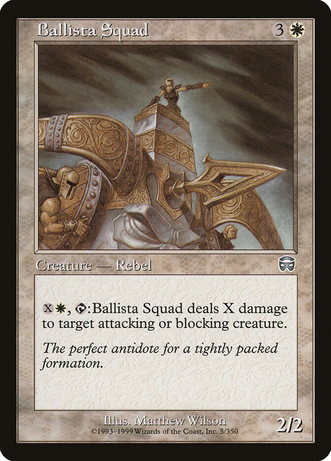 Magic: The Gathering - Ballista Squad - Mercadian Masques