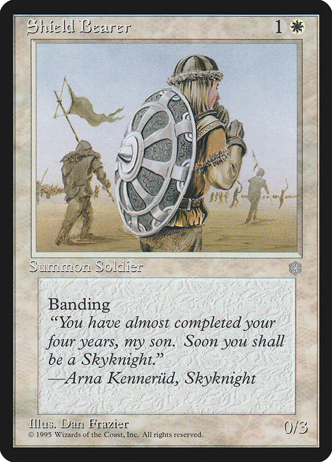 Magic: The Gathering - Shield Bearer - Ice Age