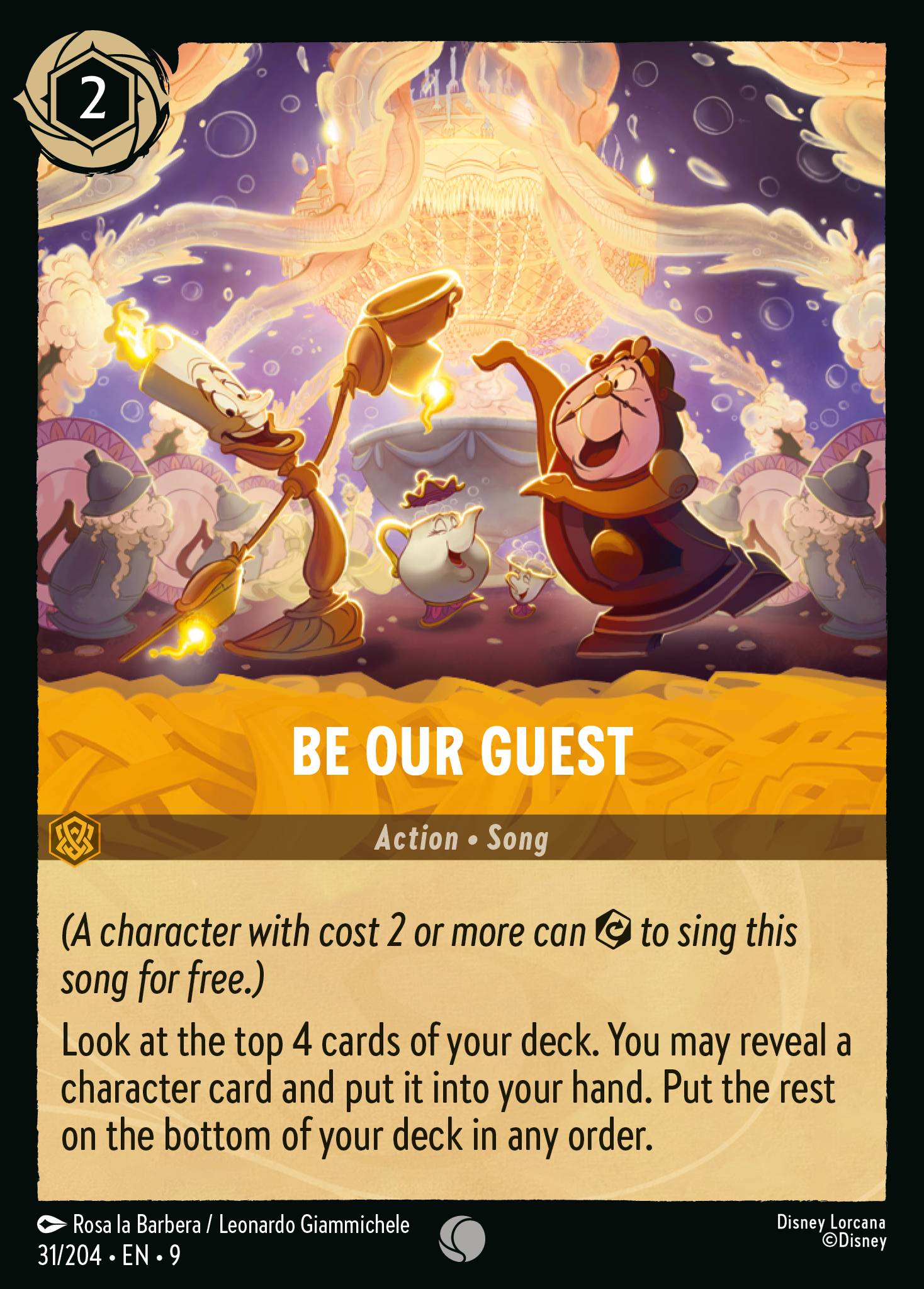 Lorcana - Be Our Guest - Fabled