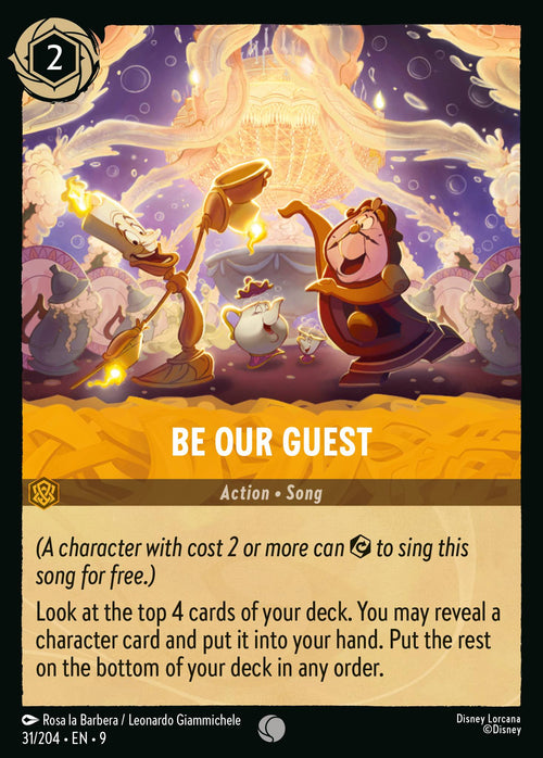 Lorcana - Be Our Guest - Fabled