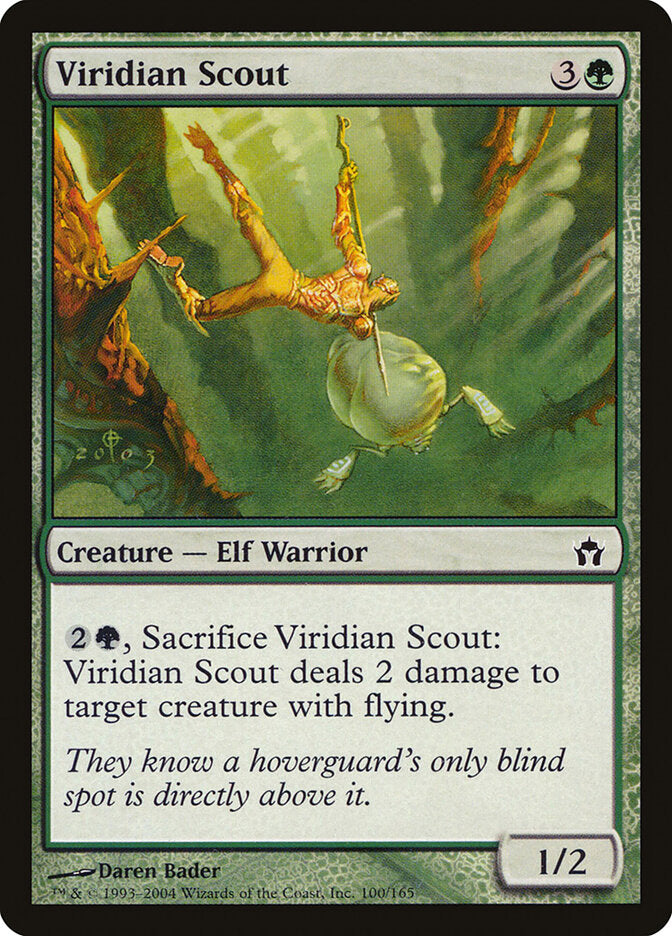 Magic: The Gathering - Viridian Scout - 5th Dawn