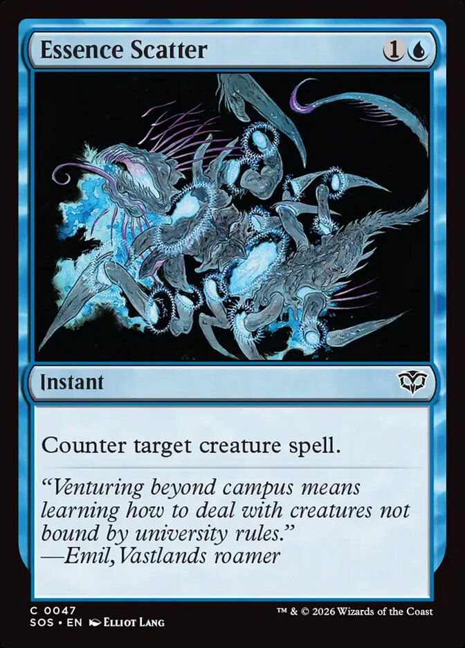 MTG - Essence Scatter - Secrets of Strixhaven (SOS)