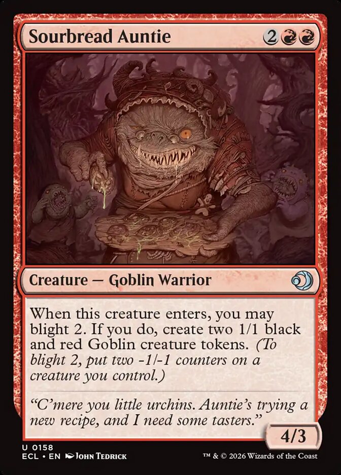 MTG - Sourbread Auntie - Lorwyn Eclipsed (SOS)