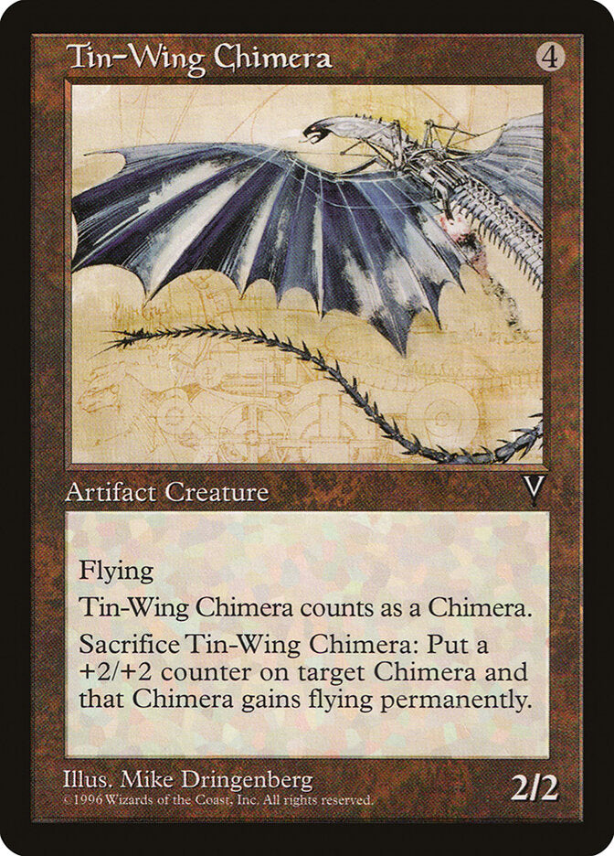 Magic: The Gathering - Tin-Wing Chimera - Visions