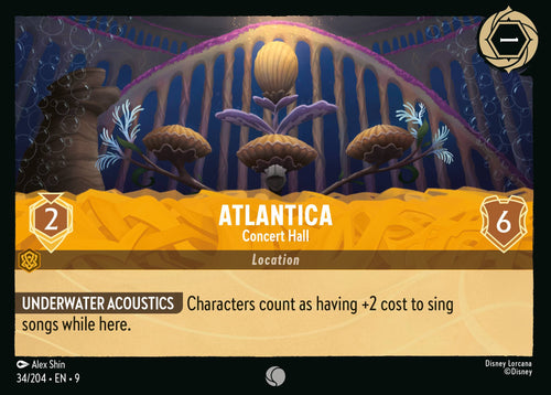 Lorcana - Atlantica - Concert Hall - Fabled