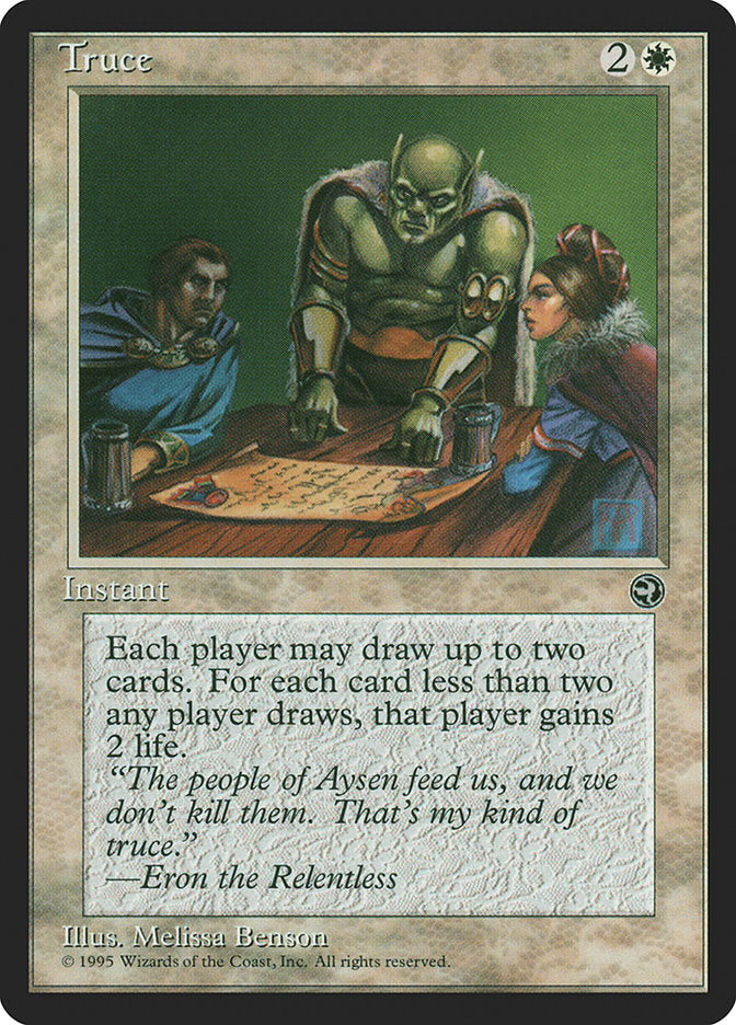 Magic: The Gathering - Truce - Homelands